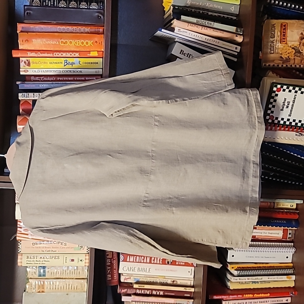 Flax Lightweight Button Up Jacket - image 5